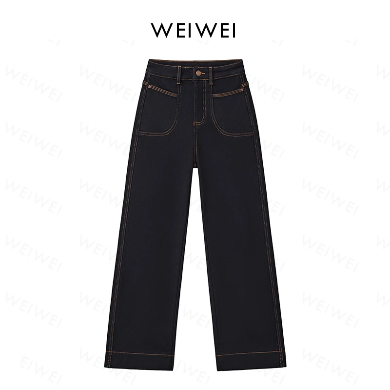 【感恩神裤】赛络纺双芯加绒牛仔裤