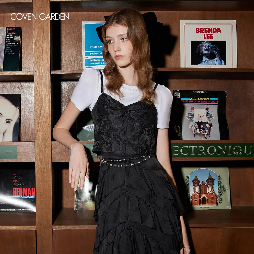 【陈大可】吊带T恤两件套CTA2021010 COVEN GARDEN