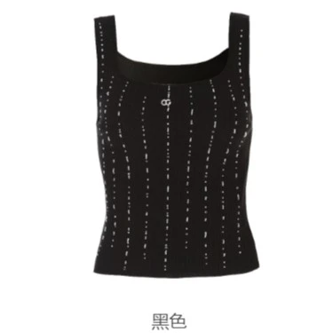 【哥文花园】钉珠线条简约背心外穿CTA3093620