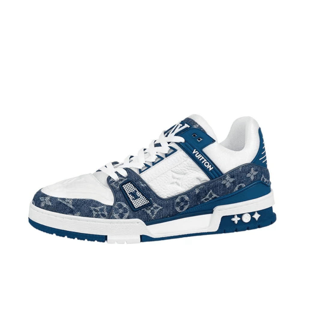 Louis Vuitton 路易威登 Trainer 低帮休闲板鞋 男女同款 蓝白