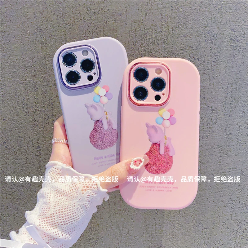 金属小胖妹适用苹果16/iPhone/华为荣耀/VIVO/OPPO/小米手机壳潮