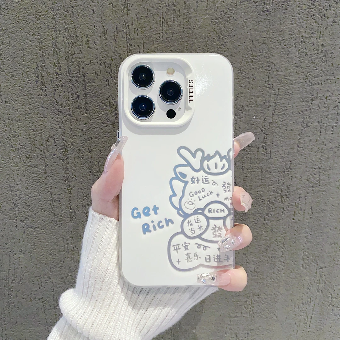 磨砂彩银适用苹果15/iphone/华为荣耀/vivo/oppo/小米手机壳防摔