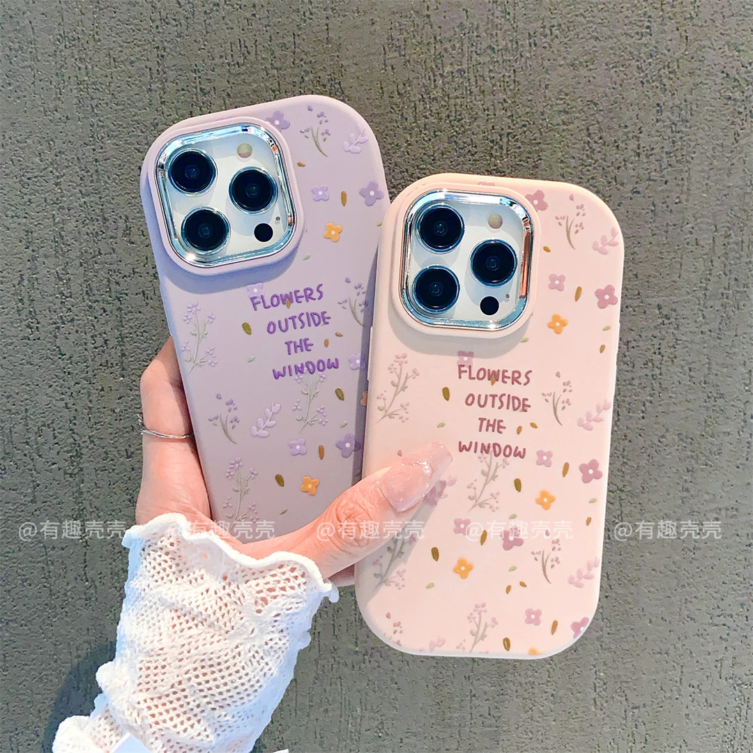 银镜小胖墩适用苹果15/iPhone/华为荣耀/OPPO手机壳防摔mate60Pro