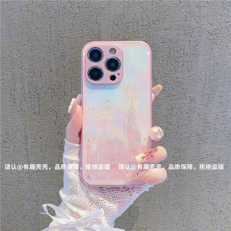 金属烫金玻璃壳适用苹果iPhone16/华为荣耀/OPPO/VIVO/小米手机壳