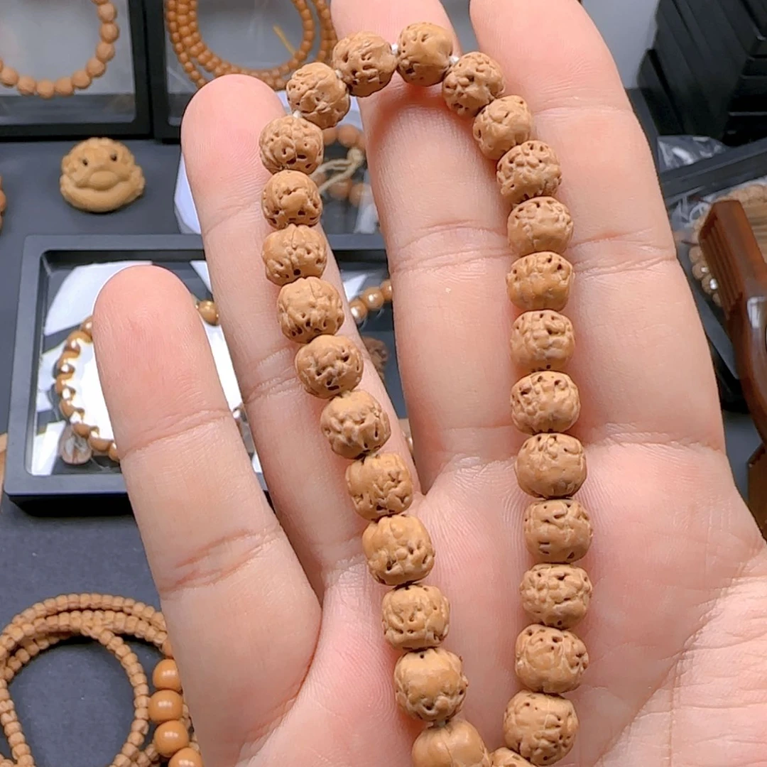 【闪购商品】金刚菩提手串忧****海佛手手持 尺寸0.9