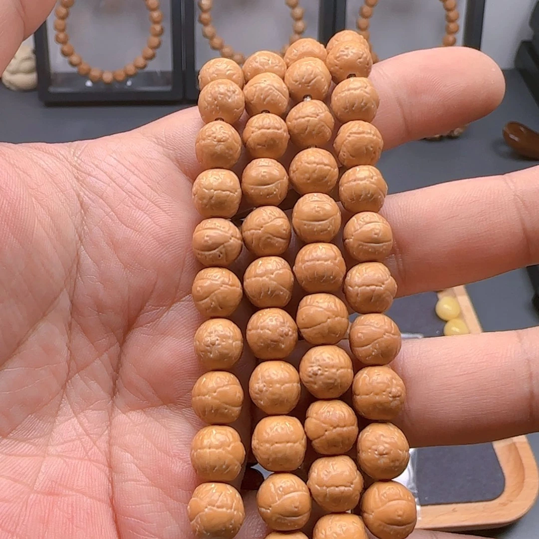 【闪购商品】猴头核桃吊坠嘚*?凤眼108 尺寸0.9+