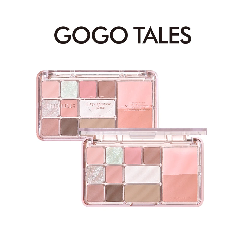 GOGOTALES戈戈舞怦然倾心综合粉盘眼影盘眼影盘推荐网红爆款