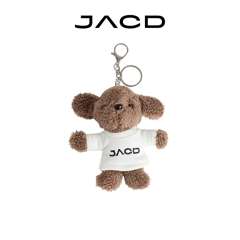 JACD原创定制手作小灰熊毛绒玩偶挂件可爱小熊钥匙扣挂饰包包挂件