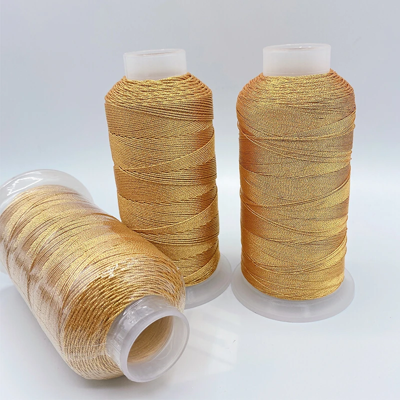 金线3股12股大卷金丝线编织股线diy手工绕线手链项链缠绕线材绳子