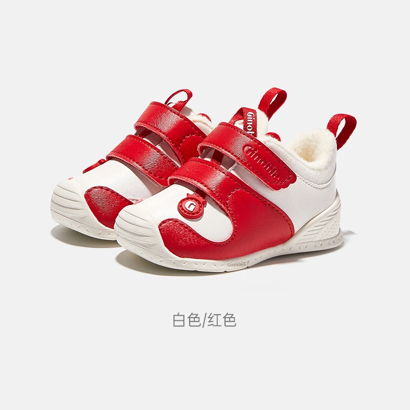 A基诺浦儿童鞋子冬季款加绒保暖学步鞋关键鞋休闲机能鞋TXGB2036
