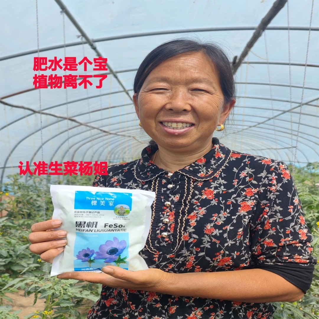 棵美 黑帆发酵肥水 硫酸亚铁花肥土壤改良酸性绿植花卉果树蔬菜肥