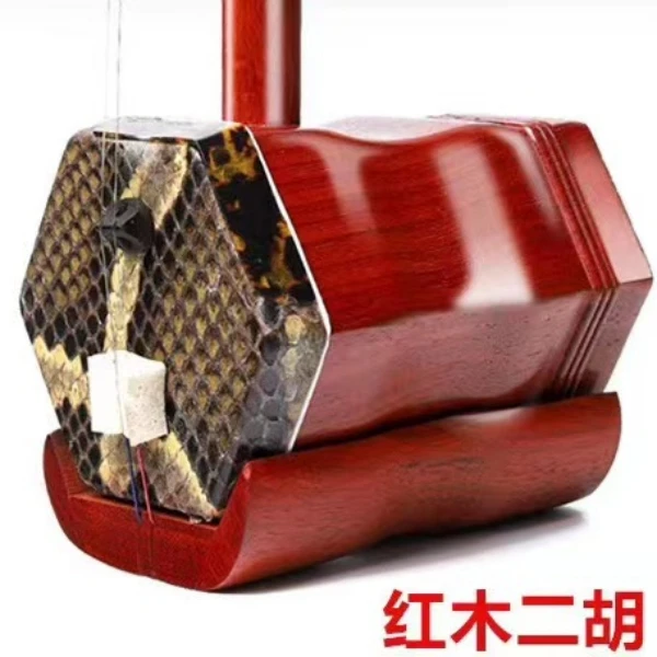 精选红木弯头二胡成人儿童通用初学者