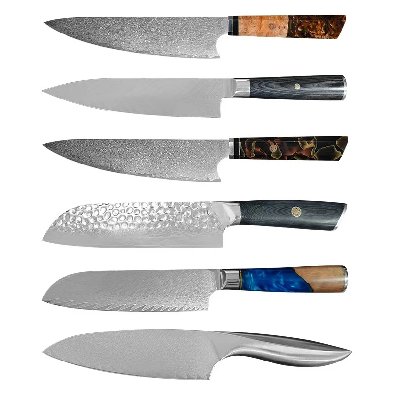 厨房刀大马士革主厨