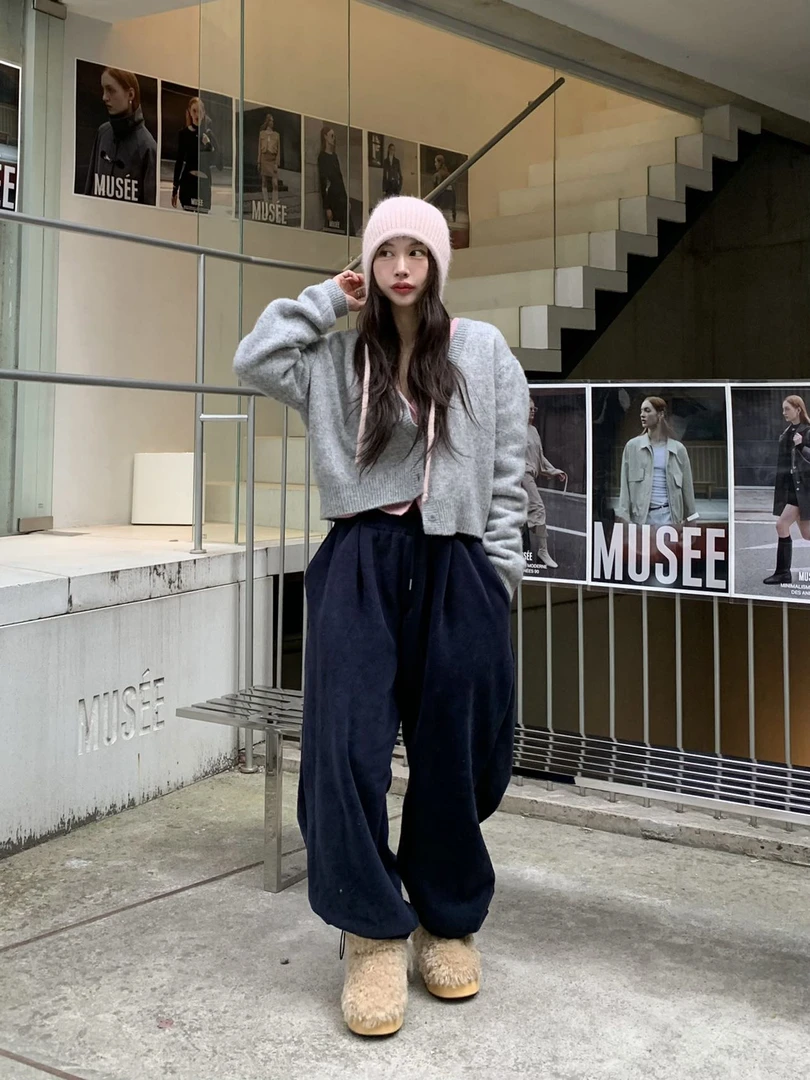 韩国东大门正品时尚卫裤休闲裤111307（NO退NO换）