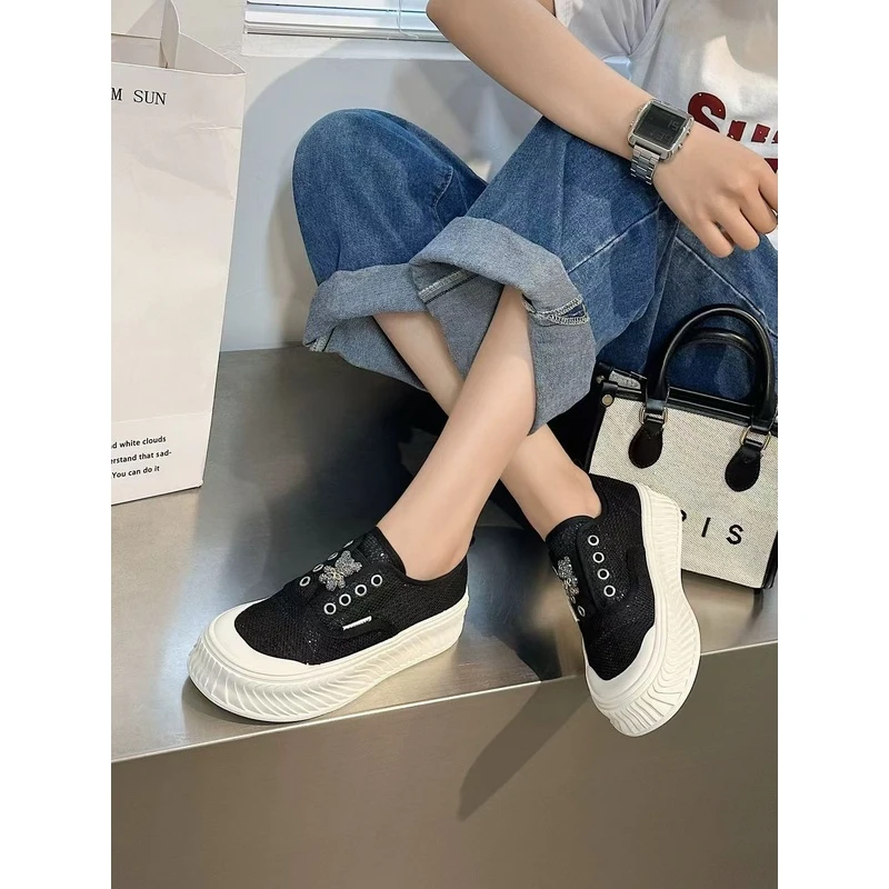 8286-BGS-时尚百搭潮鞋厚底低帮秋季新款真皮老爹鞋