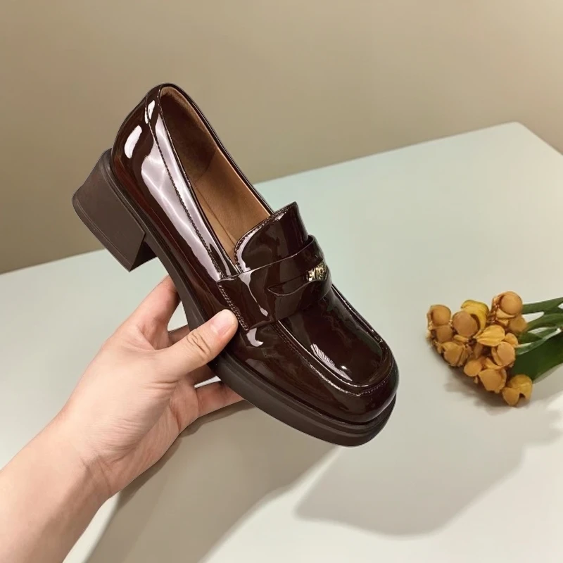 143-A5-软底单鞋休闲女士工作鞋厚底鞋