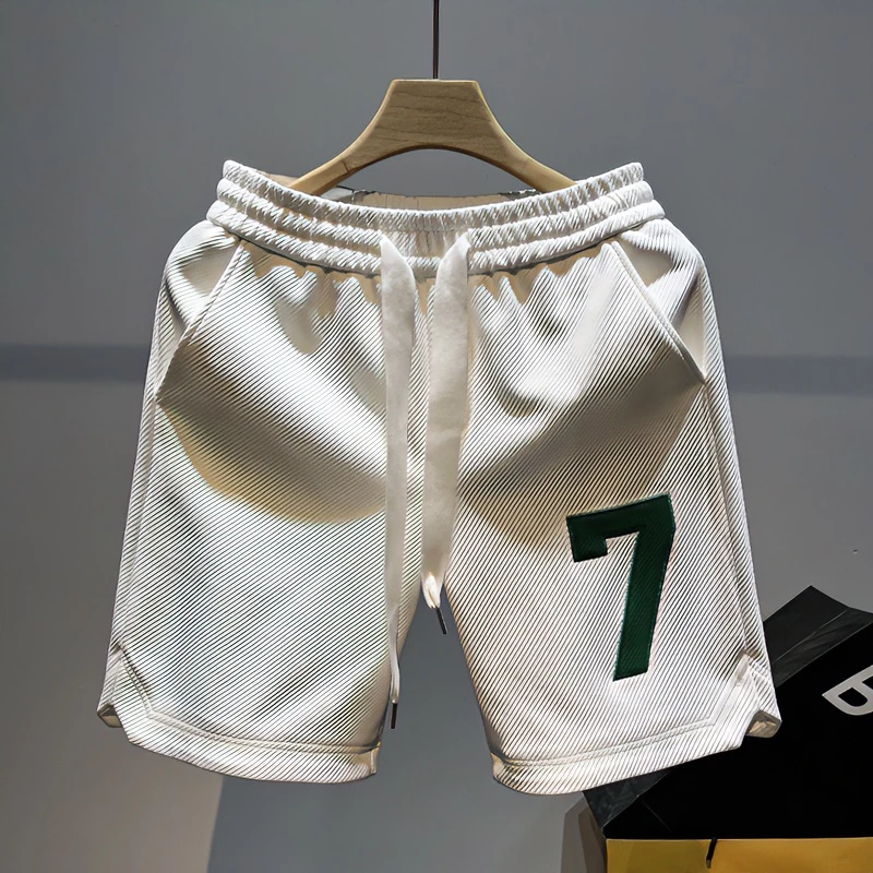 仓石一树美式夏季新款短裤男装潮牌宽松外穿透气运动休闲百搭裤子