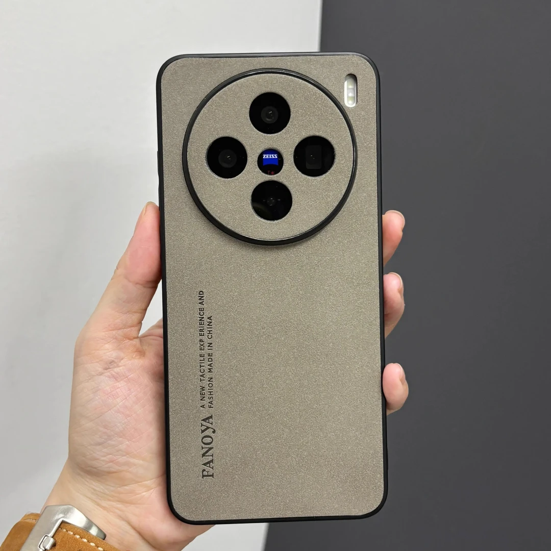 适用vivox200手机壳新款vivox200pro保护套mini塑皮商务高级防摔