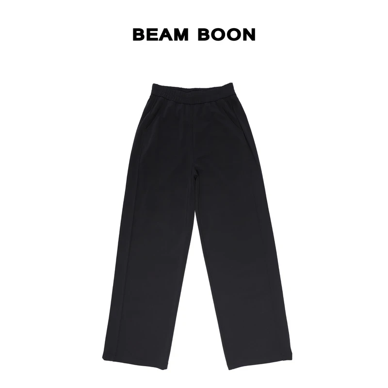 Beam Boon | 富士山雪融 瞬冰科技棉超高导热系数垂顺立裁阔腿裤