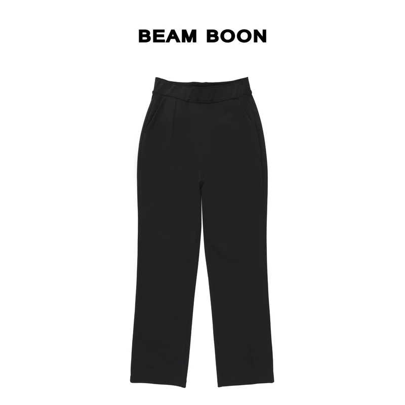 Beam Boon | 【路易西裤】特种织高腰弹力垂顺挺括时髦通勤OL西裤