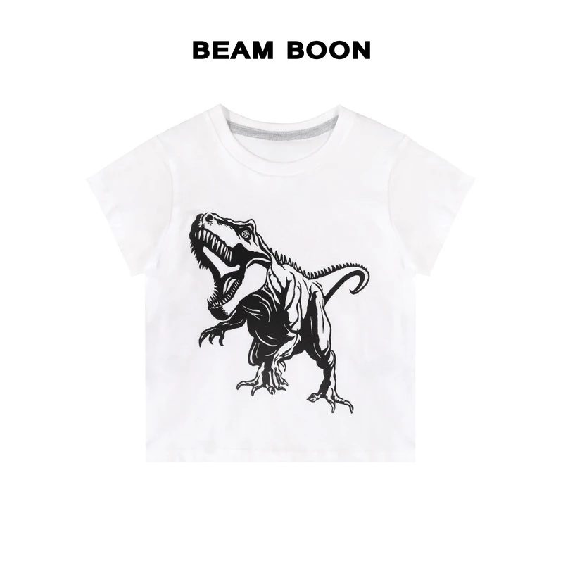 Beam Boon |【户外小凉伞】儿童夏季全棉舒适透气吸汗男女童装短袖