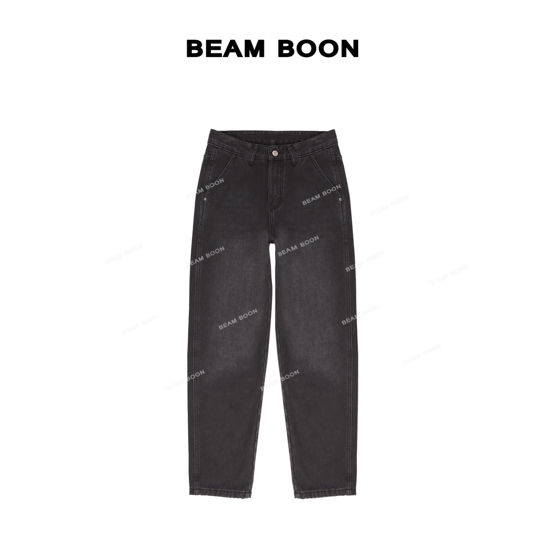 Beam Boon|【劳伦斯牛仔】男士秋冬Q暖绒弹力水洗蓄热显瘦牛仔裤