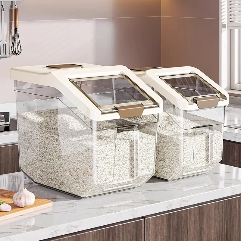 家用米桶2024新款密封防虫防潮杂粮罐装米箱大米缸防蛀虫储存容器