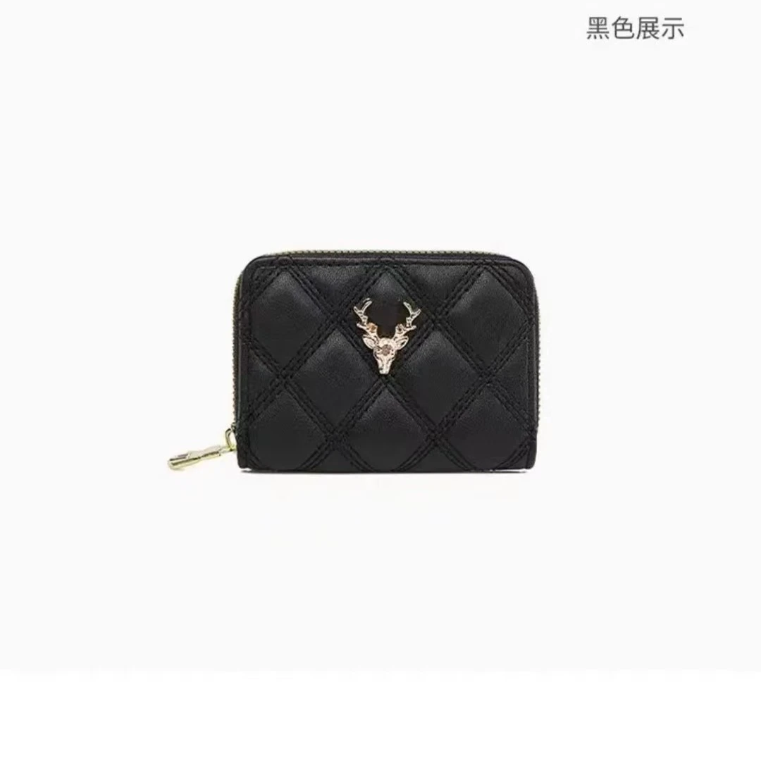 【达妮女包专享】百搭潮流洋气时尚  鹿头  卡包