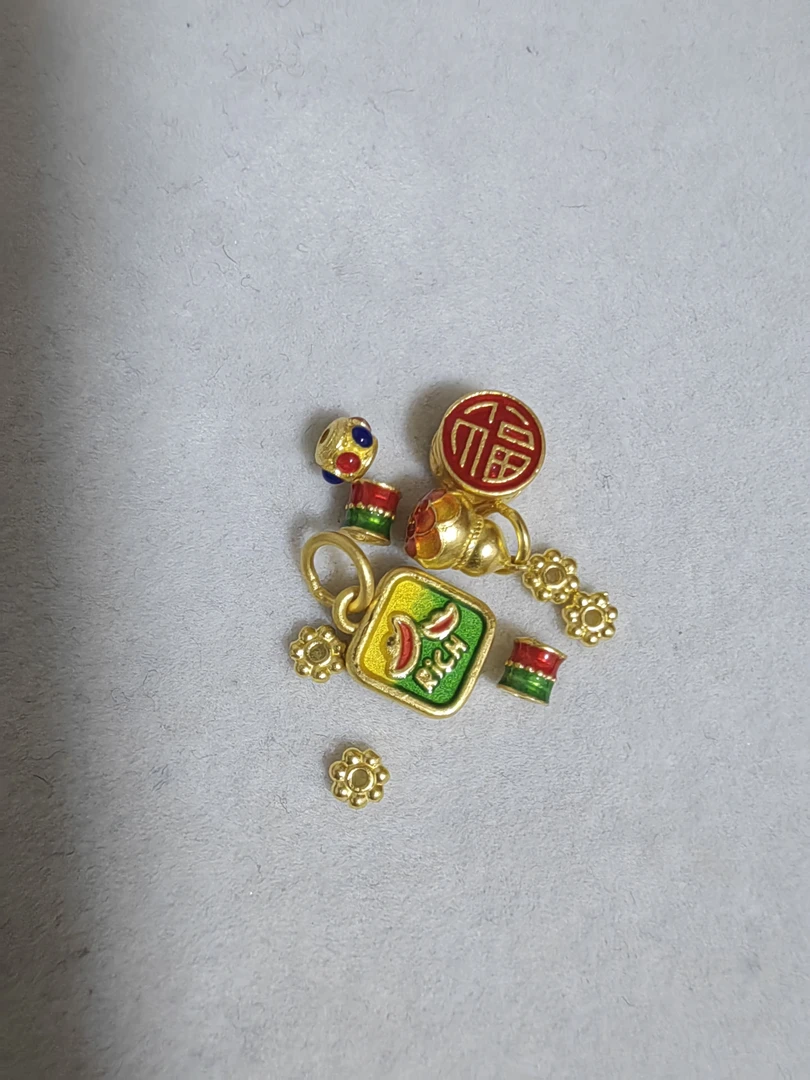 胖福饰品足金配饰