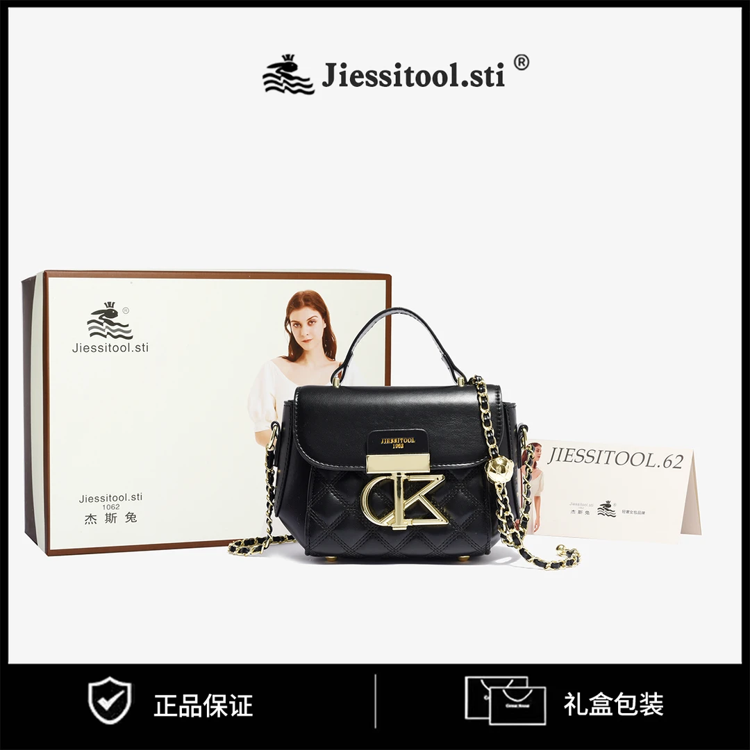 3020黑色（宽21厘米高15厘米）轻奢时尚包包（有礼盒）