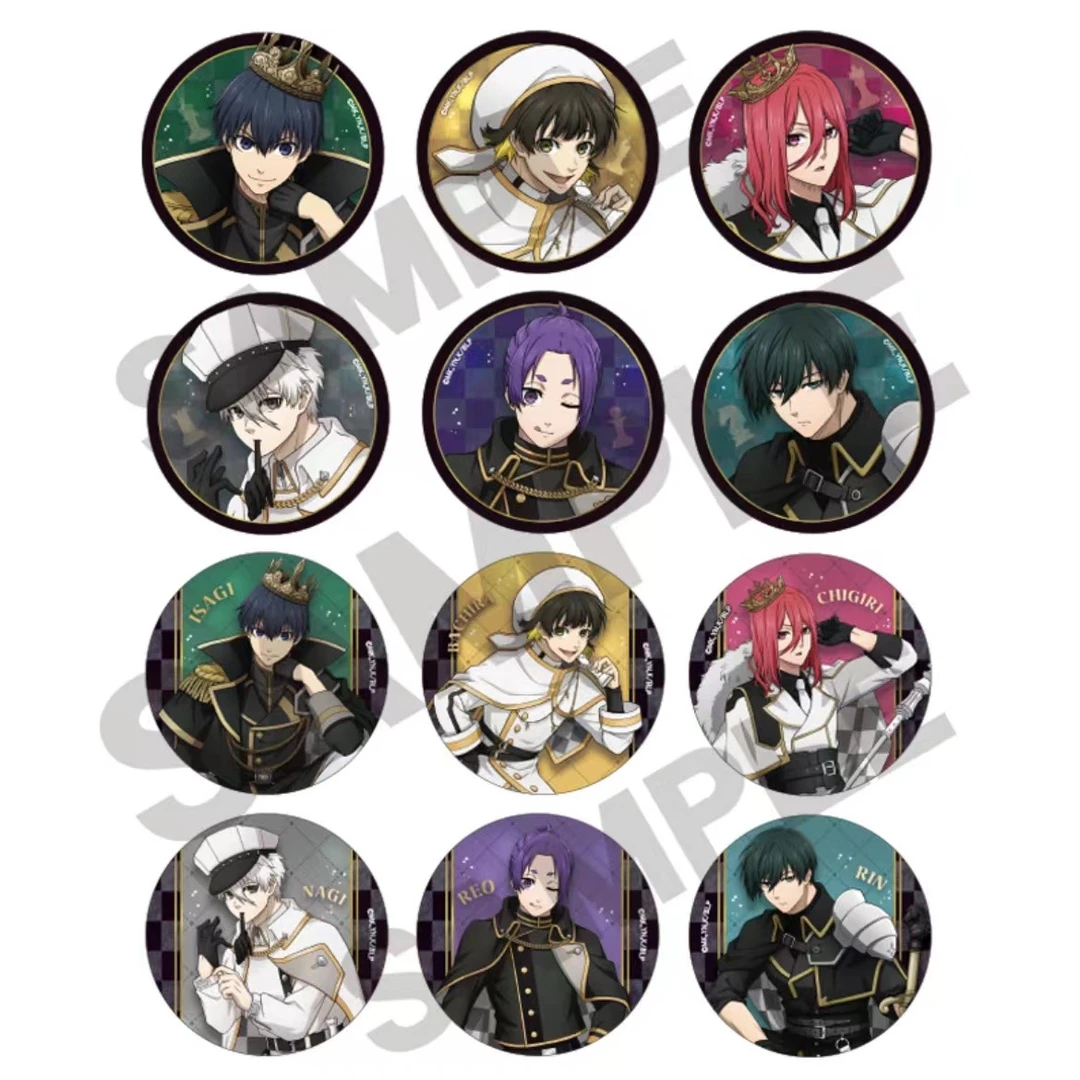 【蓝锁】国际象棋系列吧唧徽章 日谷蓝色监狱周边