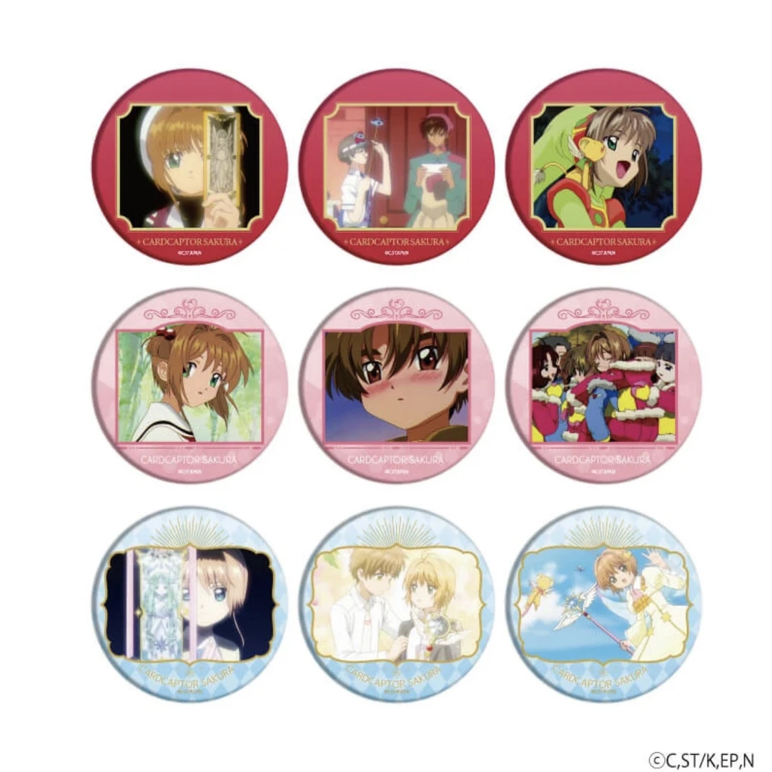 【魔卡少女樱】丸井联动TV场面写吧唧徽章日谷周边