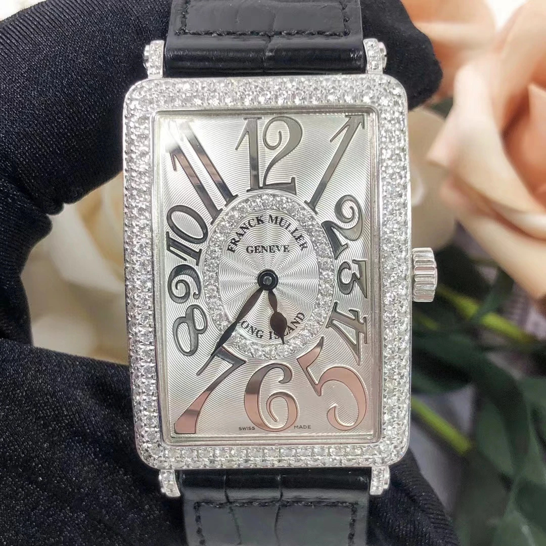 95新 Franck Muller/法兰克穆勒 1000 SC手表带钻名表后钻