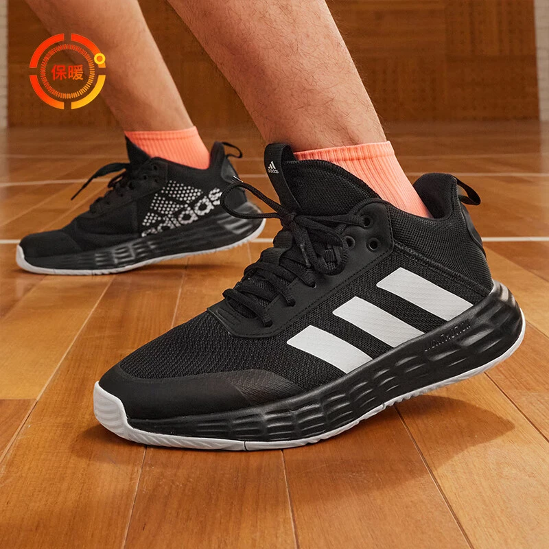 阿迪达斯男鞋新款OWNTHEGAME训练运动鞋缓震团队实战篮球鞋H00470