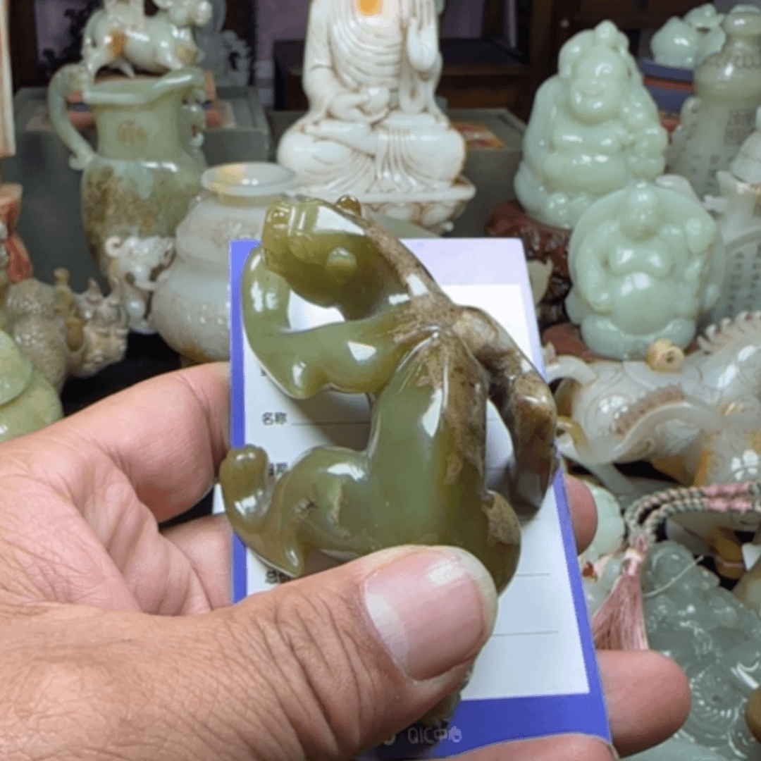 【闪购商品】和田玉把件未镶嵌枫**丹