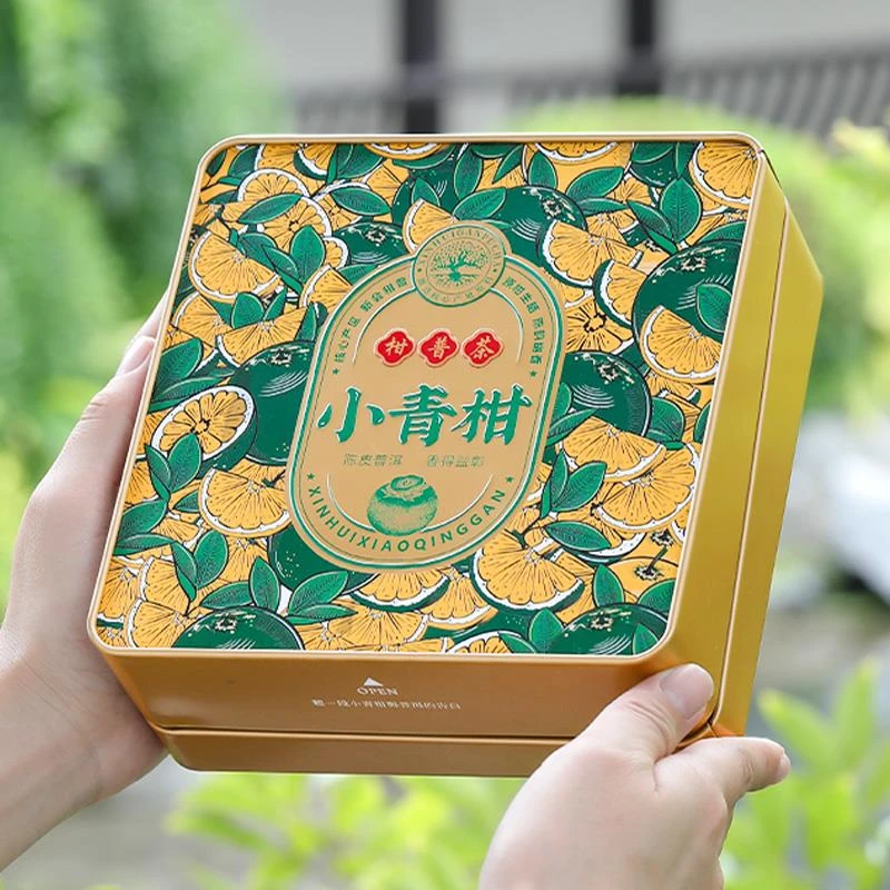 广东小青柑普洱茶柑普茶熟茶茶叶陈皮天马普洱特产小青柑