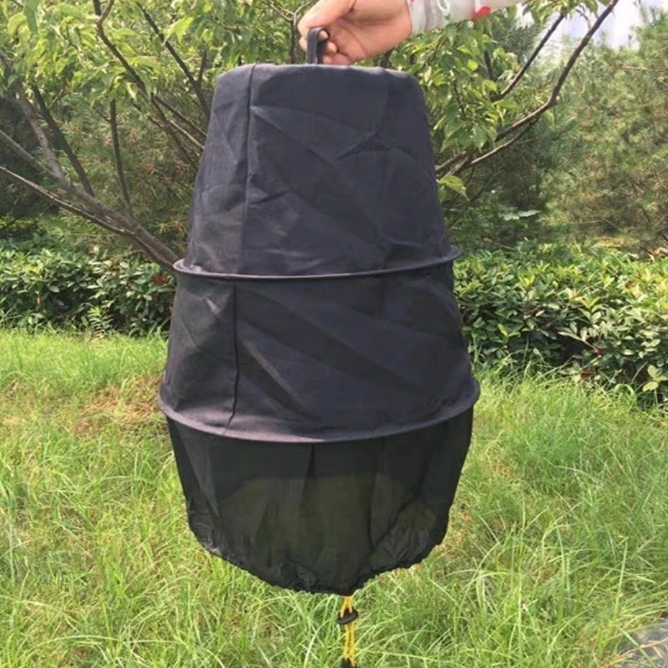 蜜蜂用具黑布收蜂袋加厚布收蜂笼野外收蜂袋新款便捷收蜂器诱蜂袋