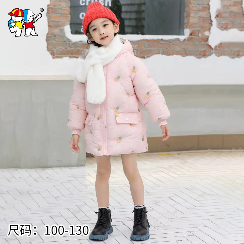831大小孩童装女童棉服2023年冬季新款休闲连帽外套可爱324222014