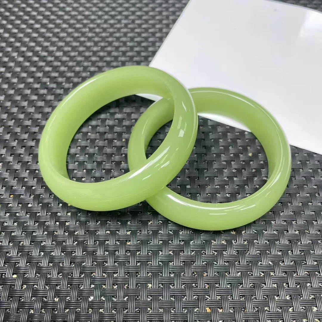 【大喜儿】鸭蛋青中宽手镯