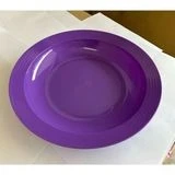 (海)  550ml 贵族紫微波碟 食物碟 宽边防烫