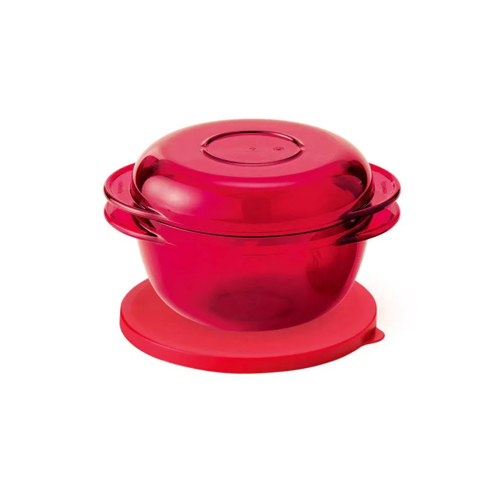 (海)红色厨神圆碗400ml可微波冷冻