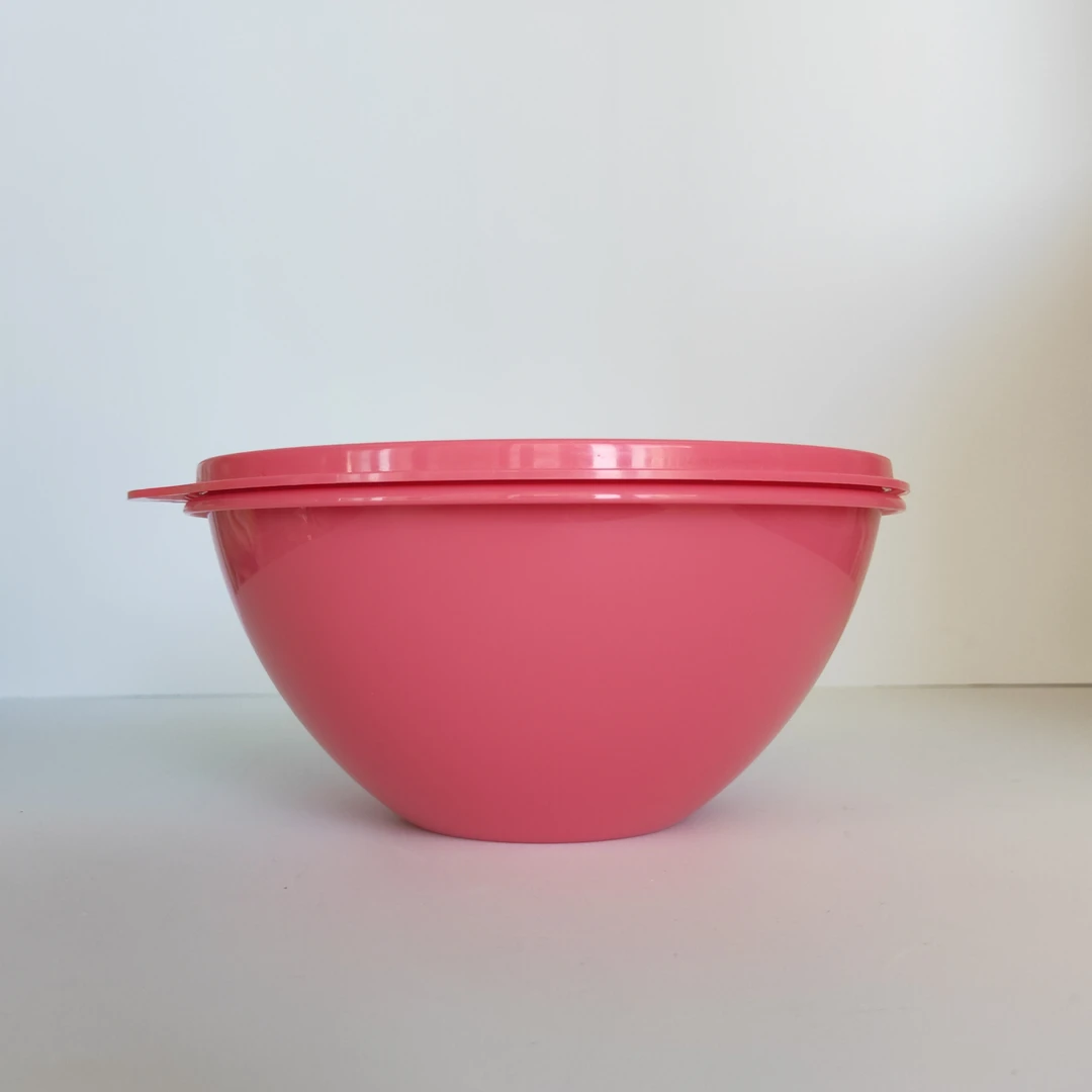 (海)1.2L粉色甜蜜蜜圆碗 冷藏保鲜