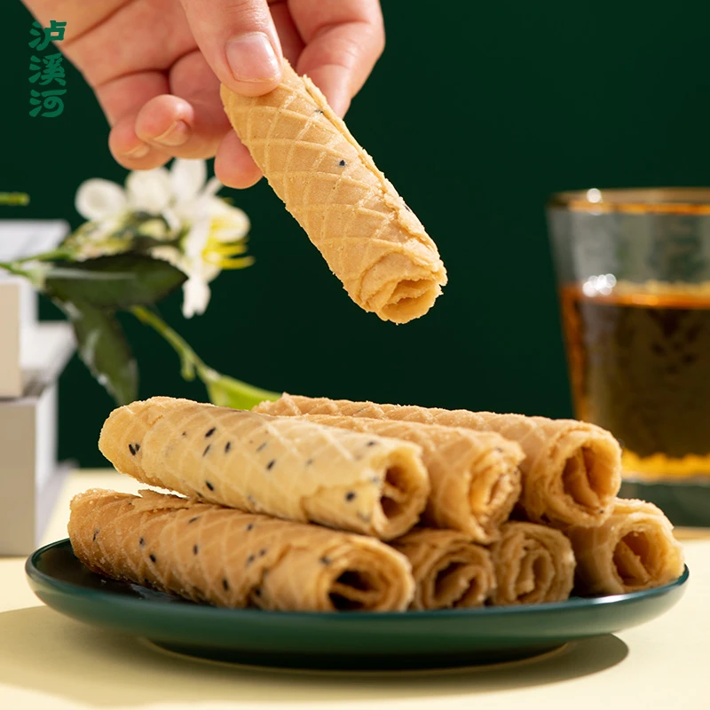 美味桃酥鸡蛋卷360g传统老式网红零食点心奶香芝麻网红爆款