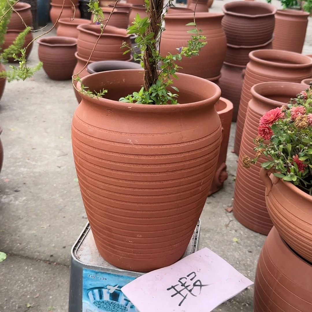 【闪购商品】紫砂花盆口21高30