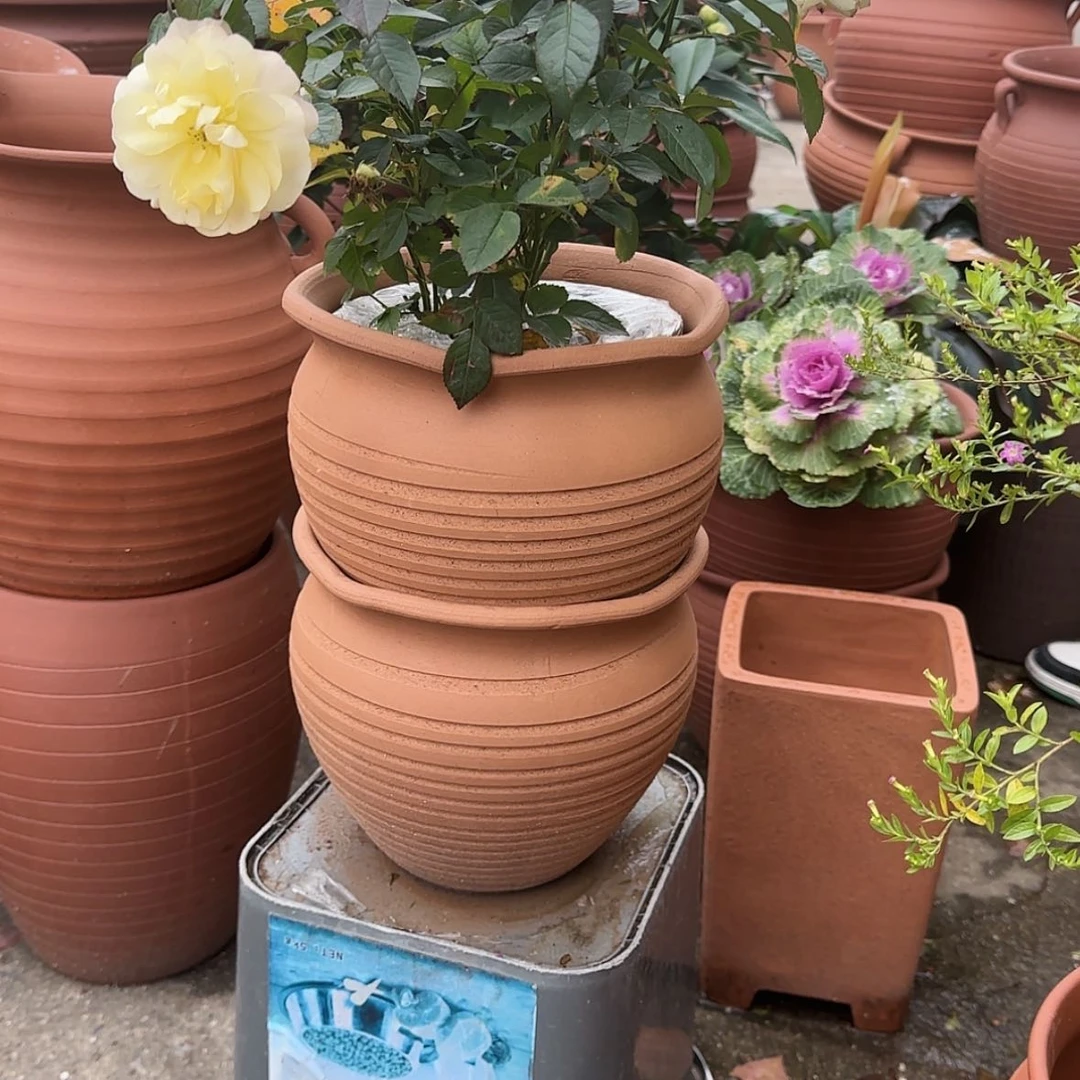 【闪购商品】紫砂花盆口20高19