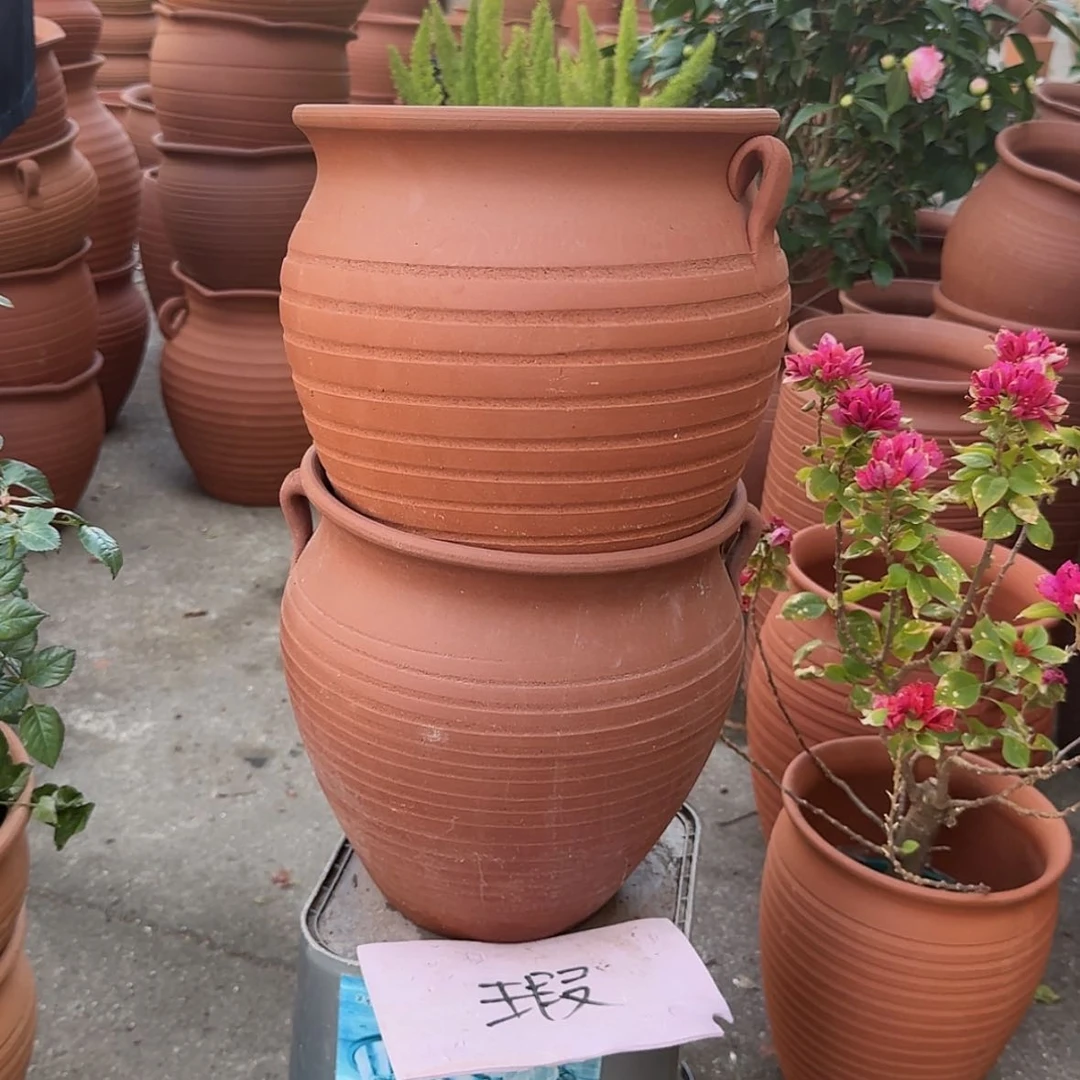 【闪购商品】紫砂花盆口24高26