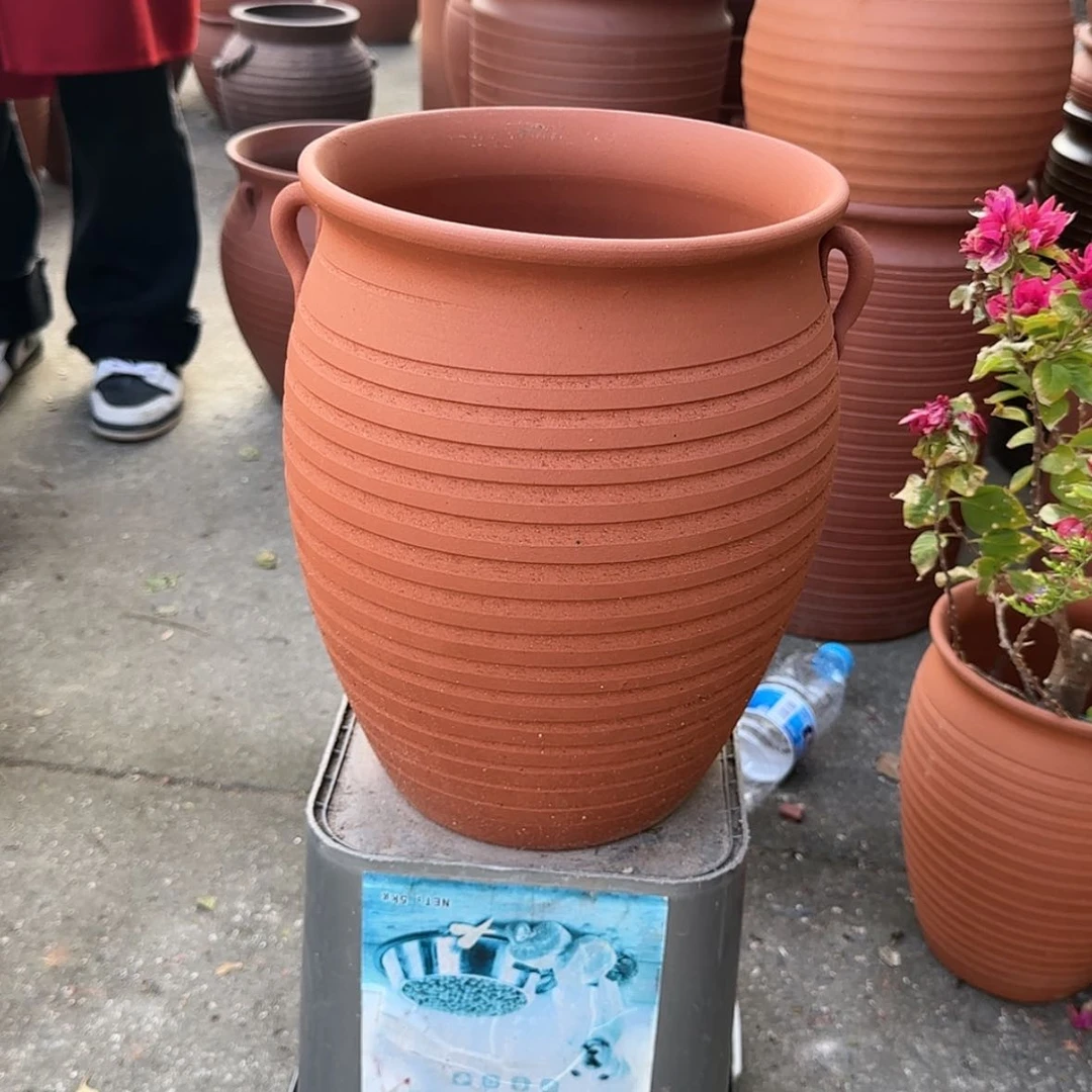 【闪购商品】紫砂花盆口22高32