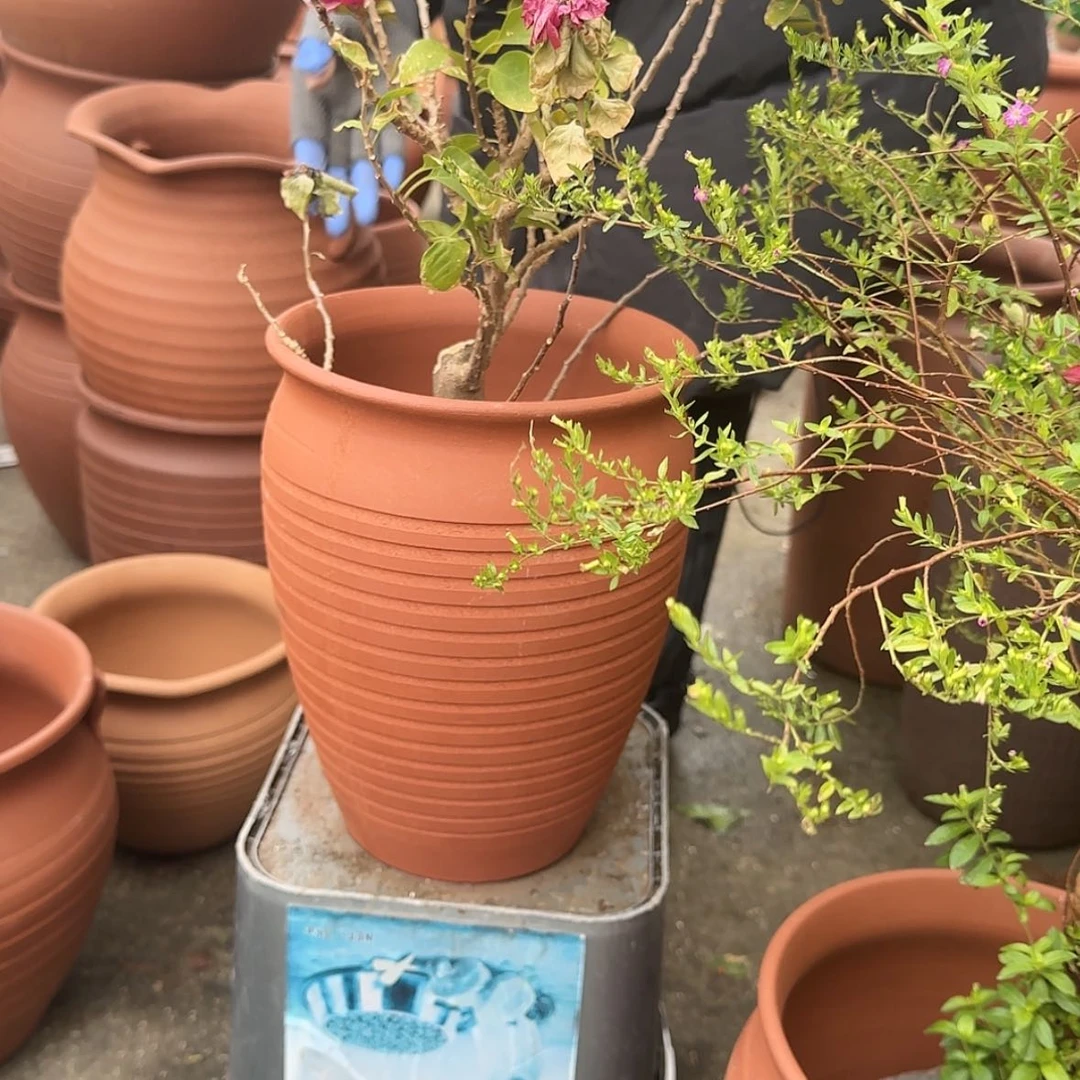 【闪购商品】紫砂花盆口20高25