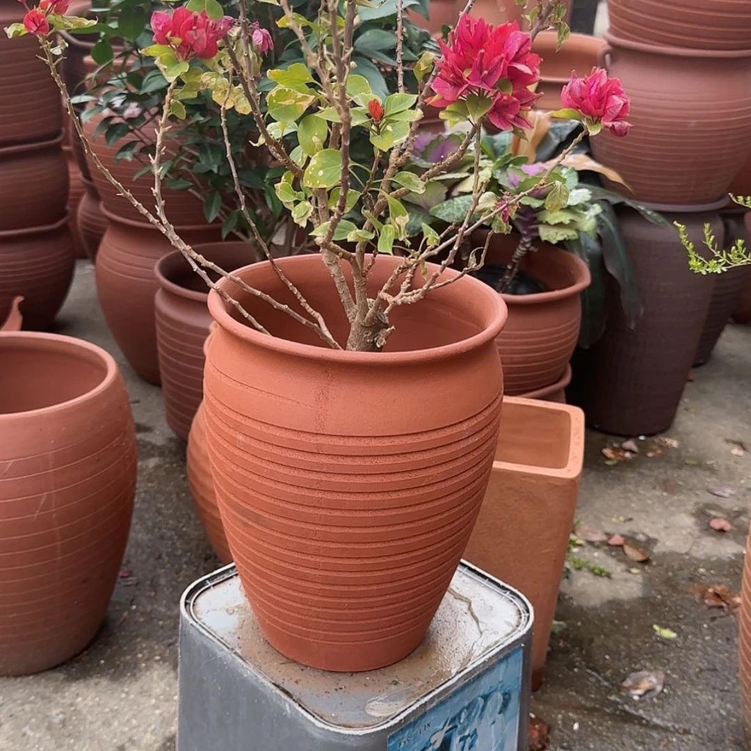 【闪购商品】紫砂花盆口20高25