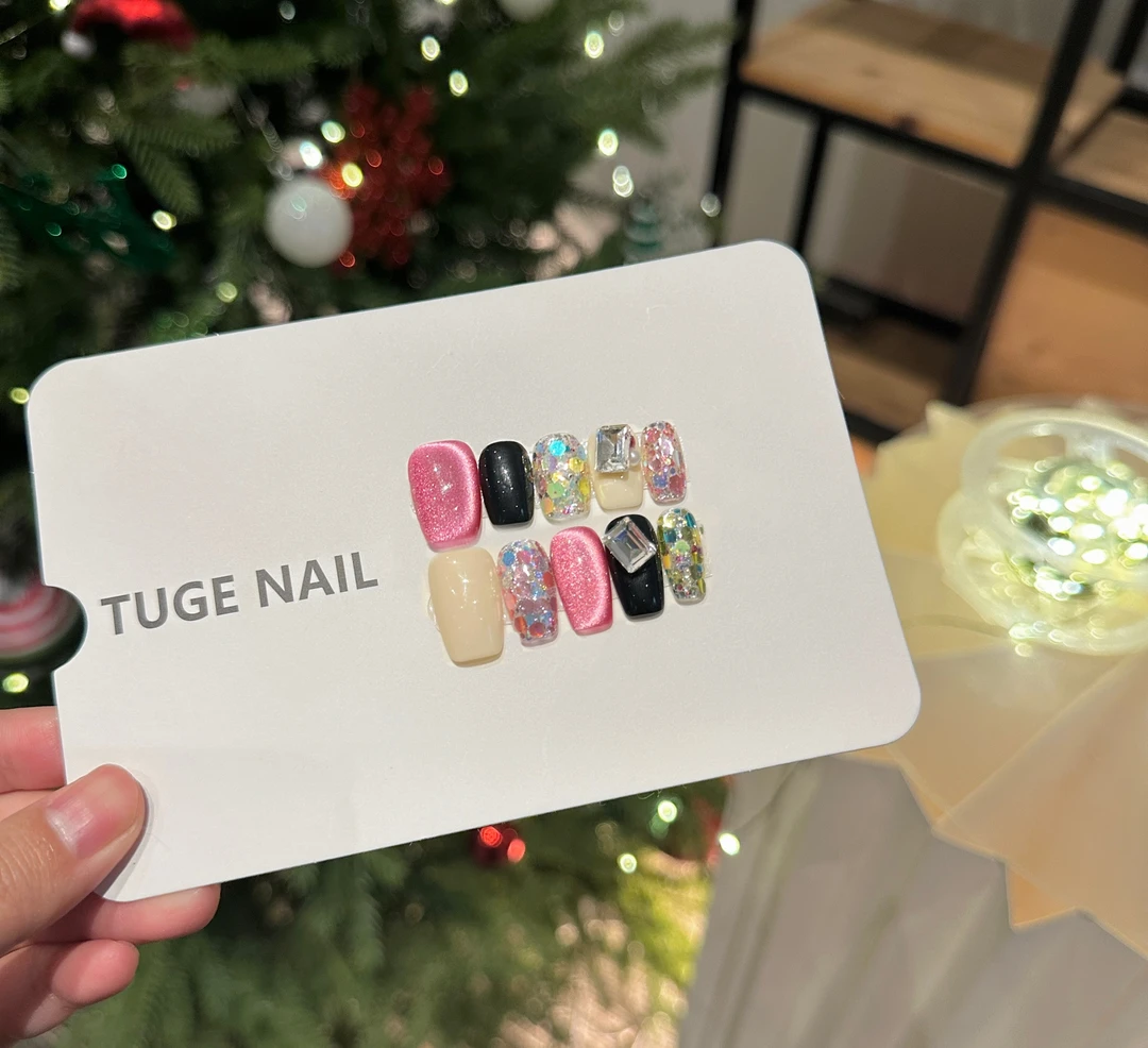 TugeNail【糖果屋】高级感复古极简小众设计师穿戴甲“小然”